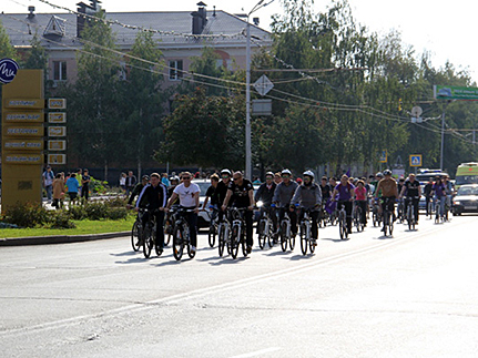 Велопробег против экстремизма состоялся в Альметьевске