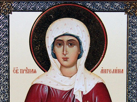 Праведная   Ангелина,    деспотисса  Сербская   (XVI)