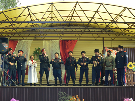 Закамский казачий хор принял участие в концерте в Ильбухтино