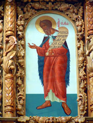 Написана новая икона для иконостаса Боровецкой церкви. Увеличить изображение. Размер файла: 170,43 Kb [600X800]