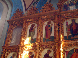 Иконостас Свято-Вознесенского собора. Увеличить изображение. Размер файла: 316,26 Kb [800X600]
