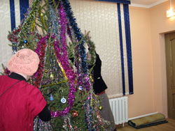 Рождественские елки в Боровецкой церкви. Увеличить изображение. Размер файла: 180,11 Kb [800X600]