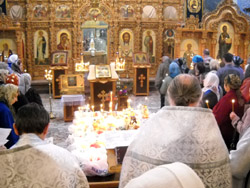 Заупокойные богослужения в Боровецкой церкви. Увеличить изображение. Размер файла: 194,12 Kb [800X600]