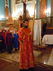Пасхальная Заутреня в Боровецкой церкви. Увеличить изображение. Размер файла: 138,27 Kb [600X800]