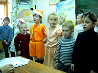 Спектакль в детской воскресной школе.