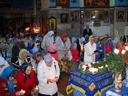 Праздник Успения Пресвятой Богородицы в Боровецкой церкви. Увеличить изображение. Размер файла: 187,97 Kb [800X600]