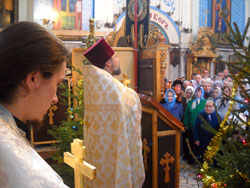 Праздничные Рождественские богослужения в Боровецкой церкви. Увеличить изображение. Размер файла: 165,46 Kb [800X600]