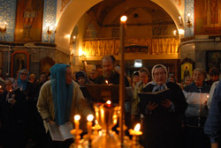 Праздник Покрова Божией Матери в Боровецкой церкви. Увеличить изображение. Размер файла: 149,57 Kb [800X536]