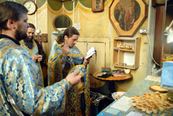 Праздник Покрова Божией Матери в Боровецкой церкви. Увеличить изображение. Размер файла: 189,82 Kb [800X536]