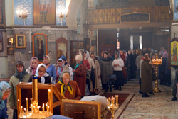 Праздник Покрова Божией Матери в Боровецкой церкви. Увеличить изображение. Размер файла: 159,2 Kb [800X536]