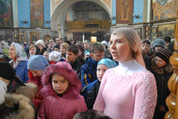 Праздник Сретения Господня в Боровецкой церкви. Увеличить изображение. Размер файла: 132,31 Kb [800X536]