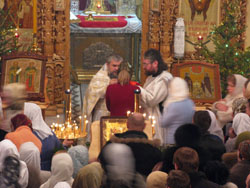 Праздничные Рождественские богослужения в Боровецкой церкви. Увеличить изображение. Размер файла: 151,75 Kb [800X600]