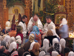 Праздничные Рождественские богослужения в Боровецкой церкви. Увеличить изображение. Размер файла: 159,04 Kb [800X600]