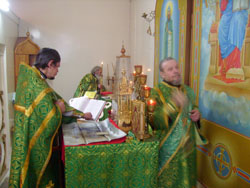 Божественная литургия в день святой блаженной Ксении Петебрургской. Увеличить изображение. Размер файла: 153,71 Kb [800X600]
