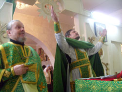 Божественная литургия в день святой блаженной Ксении Петебрургской. Увеличить изображение. Размер файла: 133,77 Kb [800X600]