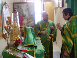Божественная литургия в день святой блаженной Ксении Петебрургской. Увеличить изображение. Размер файла: 161,13 Kb [800X600]