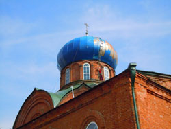 Реставрационные работы куполов Боровецкой церкви. Увеличить изображение. Размер файла: 107,9 Kb [800X600]