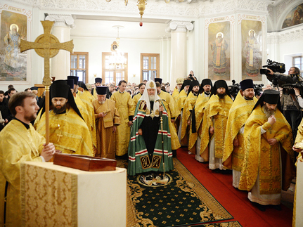 Празднества по случаю 30-летия возрождения Свято-Данилова монастыря
