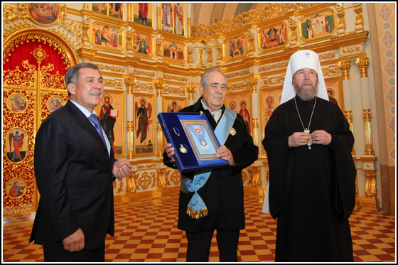 Минтимер Шаймиев получил патриаршую награду