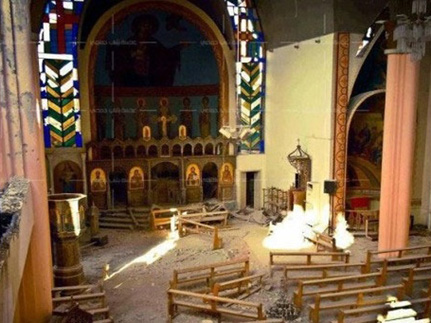 В Сирии продолжается уничтожение храмов и изгнание христиан из страны