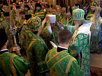 Архиепископ Казанский Анастасий возведен в сан митрополита 