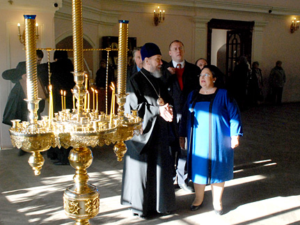 Глава Российского императорского дома поклонилась главной святыне Татарстана