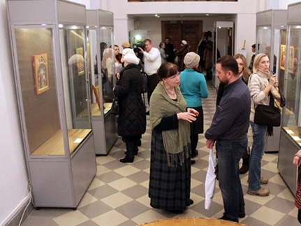 В Казани проходит выставка Царевококшайских иконописных мастеров