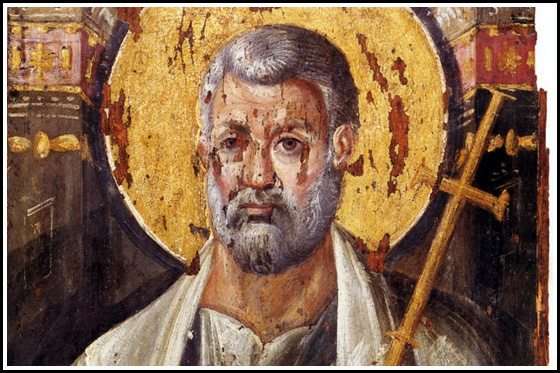 Святой апостол Петр. Энкаустика