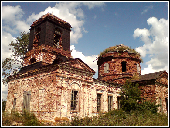 Церковь святых бессребреников Космы и Дамиана в селе Кураково 