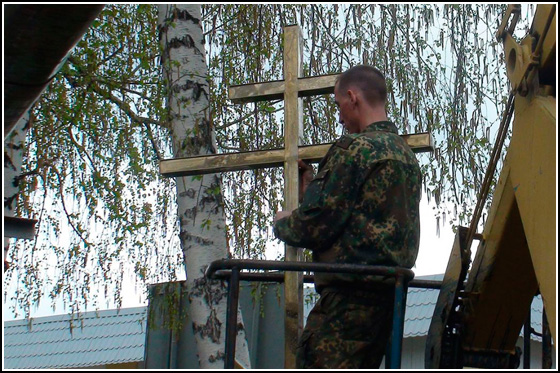 В храме воинской части Татарстана совершена литургия