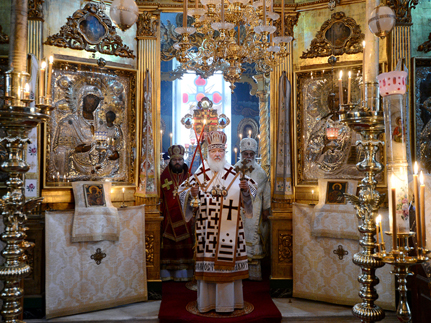 Патриарх Кирилл посетил Святую Гору Афон