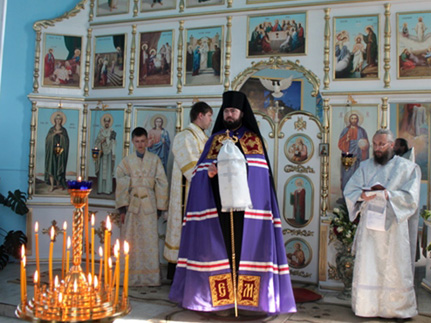 Православные Альметьевска отпраздновали Вознесение Господне