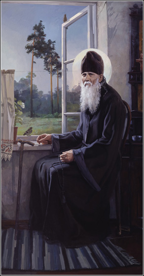 Преподобный Амвросий Оптинский (1891)
