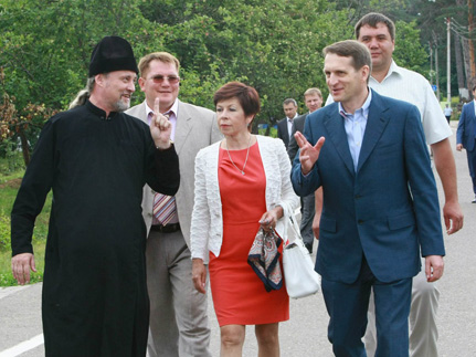 Сергей Нарышкин посетил Раифский Богородицкий монастырь