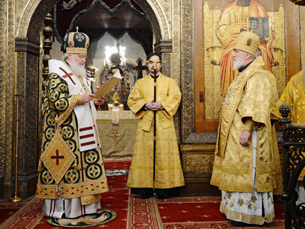 Патриарх пожелал новому митрополиту Минскому хранить единство исторической Руси