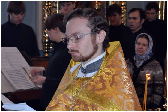 В храме Казанской духовной семинарии совершена Литургия на греческом языке