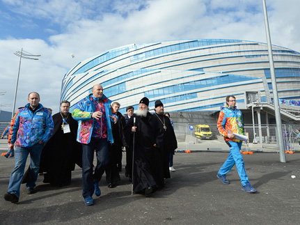 Визит Патриарха накануне Олимпийских игр в Сочи явился для спортсменов большим событием