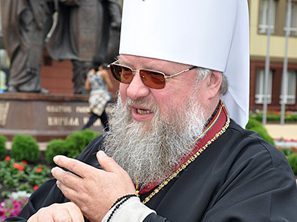 Митрополит Иларион опровергает слухи о присутствии Януковича в монастырях Донецкой области
