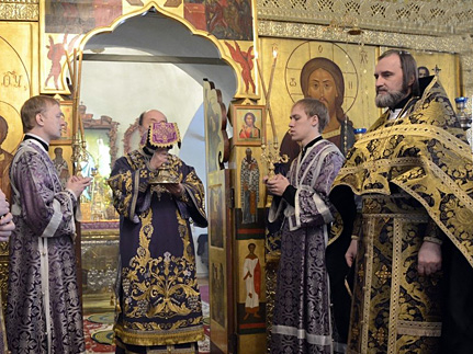 Праздник Иоанна Крестителя в казанской обители