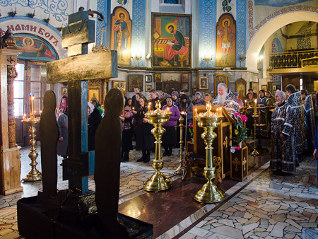 В Боровецкой церкви отслужена первая Пассия
