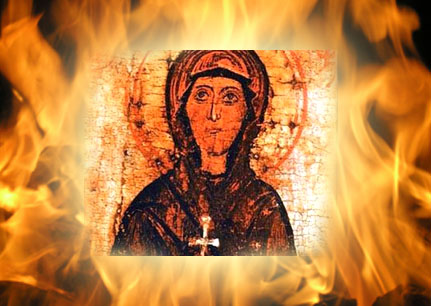 В сожжённой сирийской церкви огонь не тронул иконы
