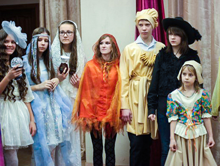 В храме Серафима Саровского организовали концерт для воспитанников детских домов