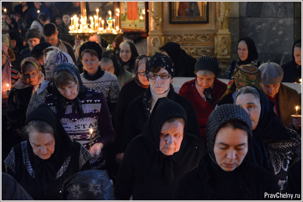 В Боровецкой церкви продолжается чтение Великого покаянного канона Андрея Критского