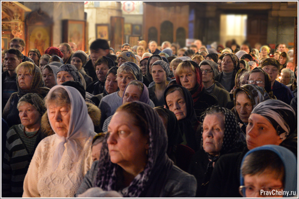В Боровецкой церкви состоялся чин прощения