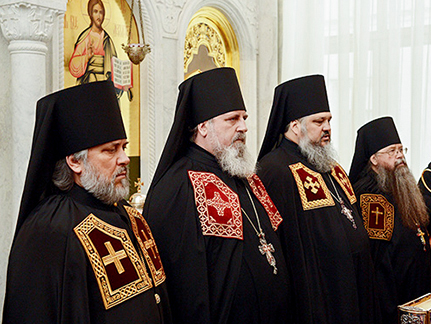 Состоялось наречение архимандрита Пармена во епископа Чистопольского