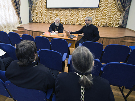 Благочинный Закамья возглавил собрание Отдела по взаимодействию с казачеством