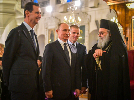 Президент России посетил Антиохийскую Патриархию