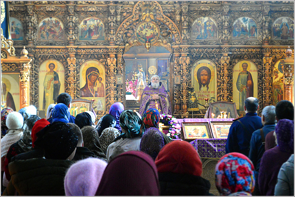 Крестопоклонная неделя Крест Христов Боровецкая церковь
