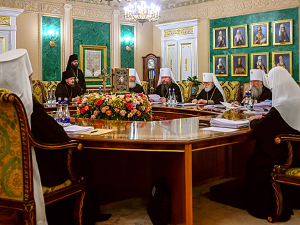 Священного Синода Русской Православной Церкви обсудил ситуацию в Республике Беларусь 