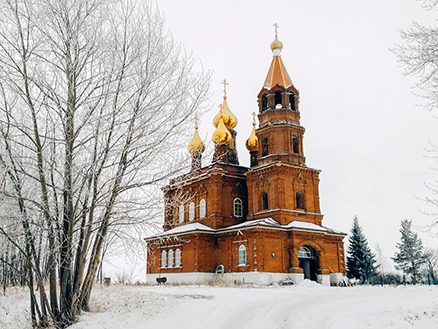 В храме села Князево установили иконостас [+Видео]